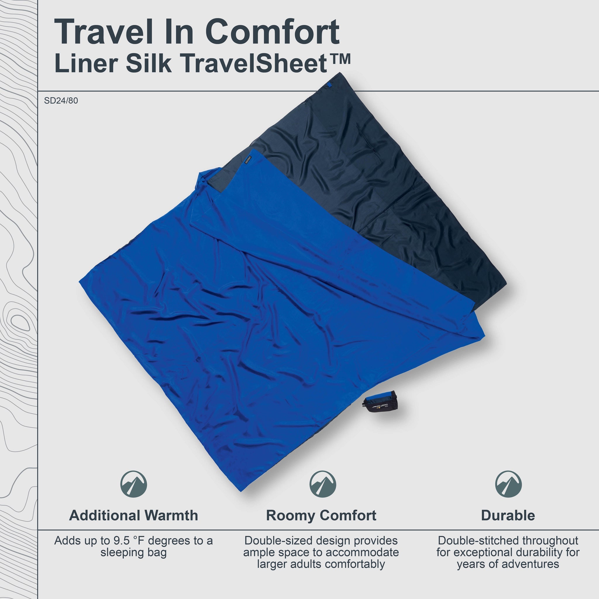 TravelSheet™ Silk Double - We The Collective
