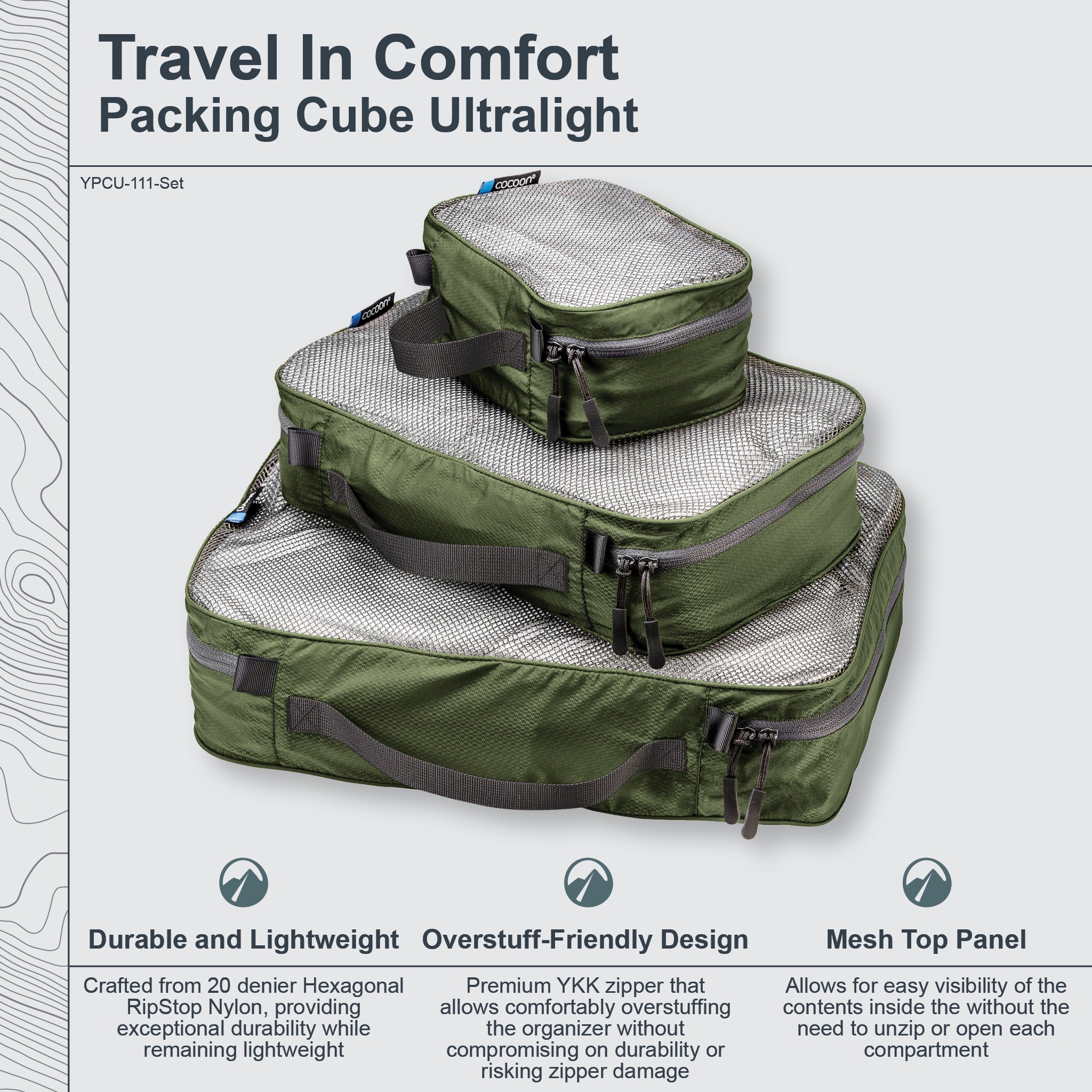 Packing Cube Ultralight - OVERLANDERS Outfitter