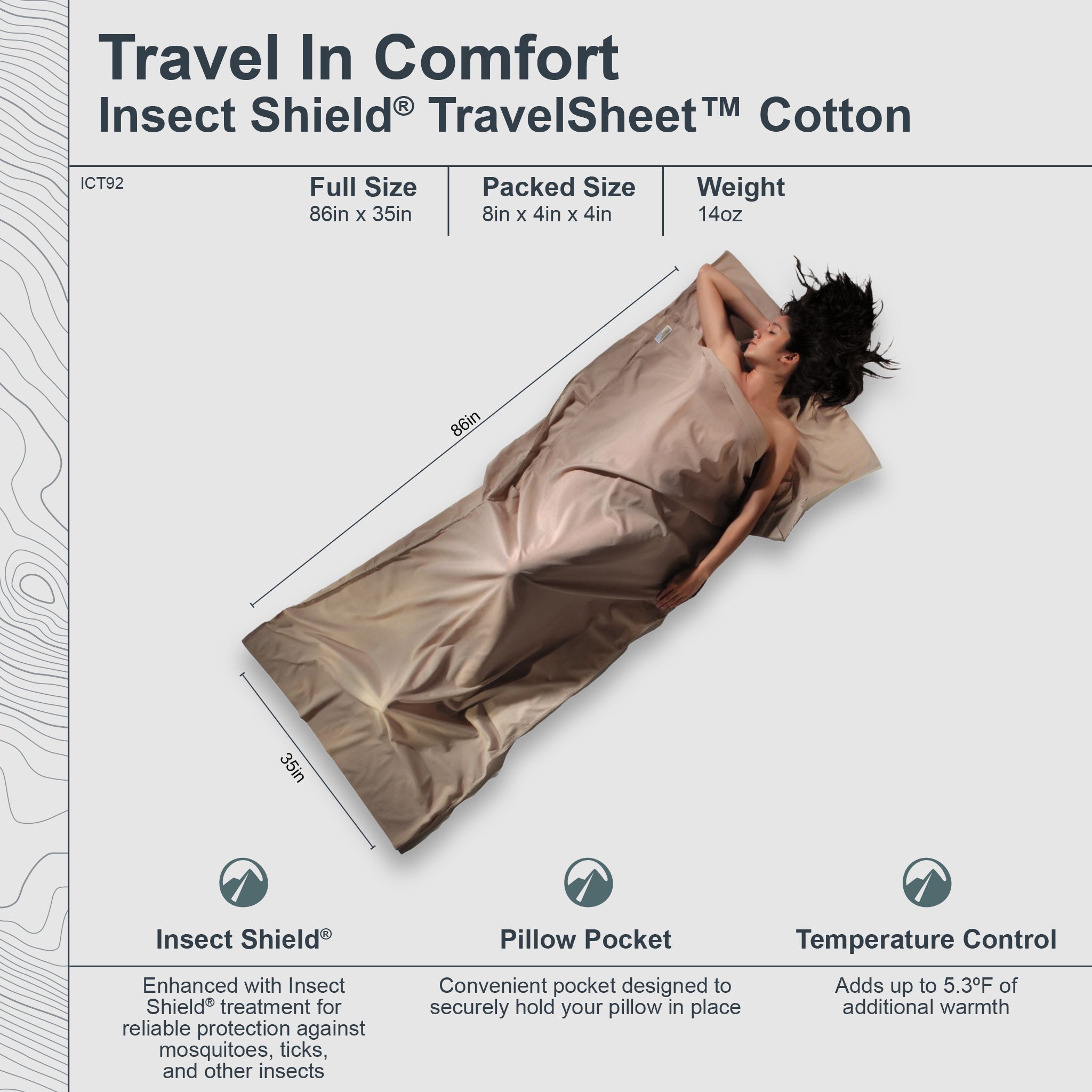 Insect Shield® TravelSheet™ Cotton - We The Collective