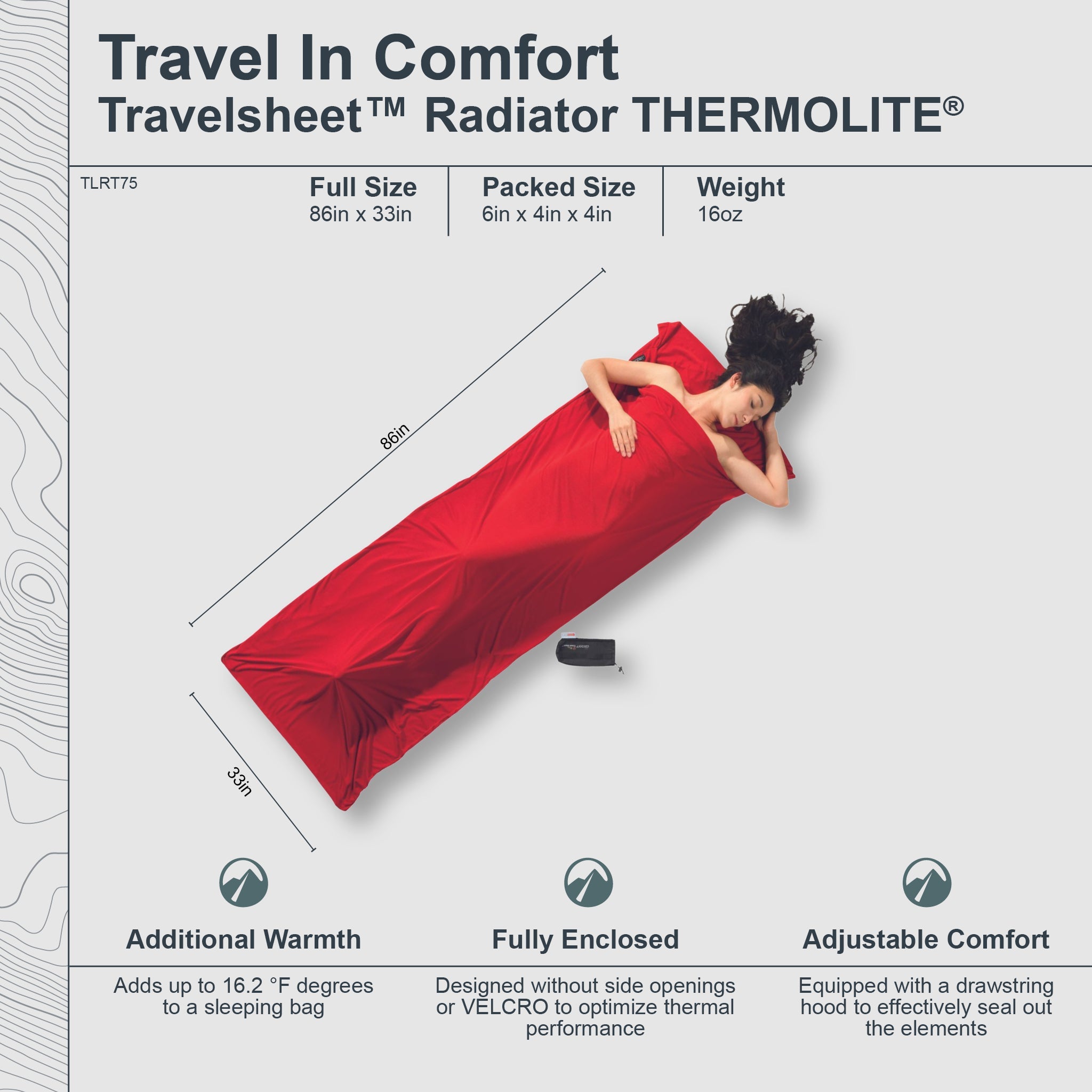 TravelSheet™ Radiator® Thermolite® - OVERLANDERS Outfitter