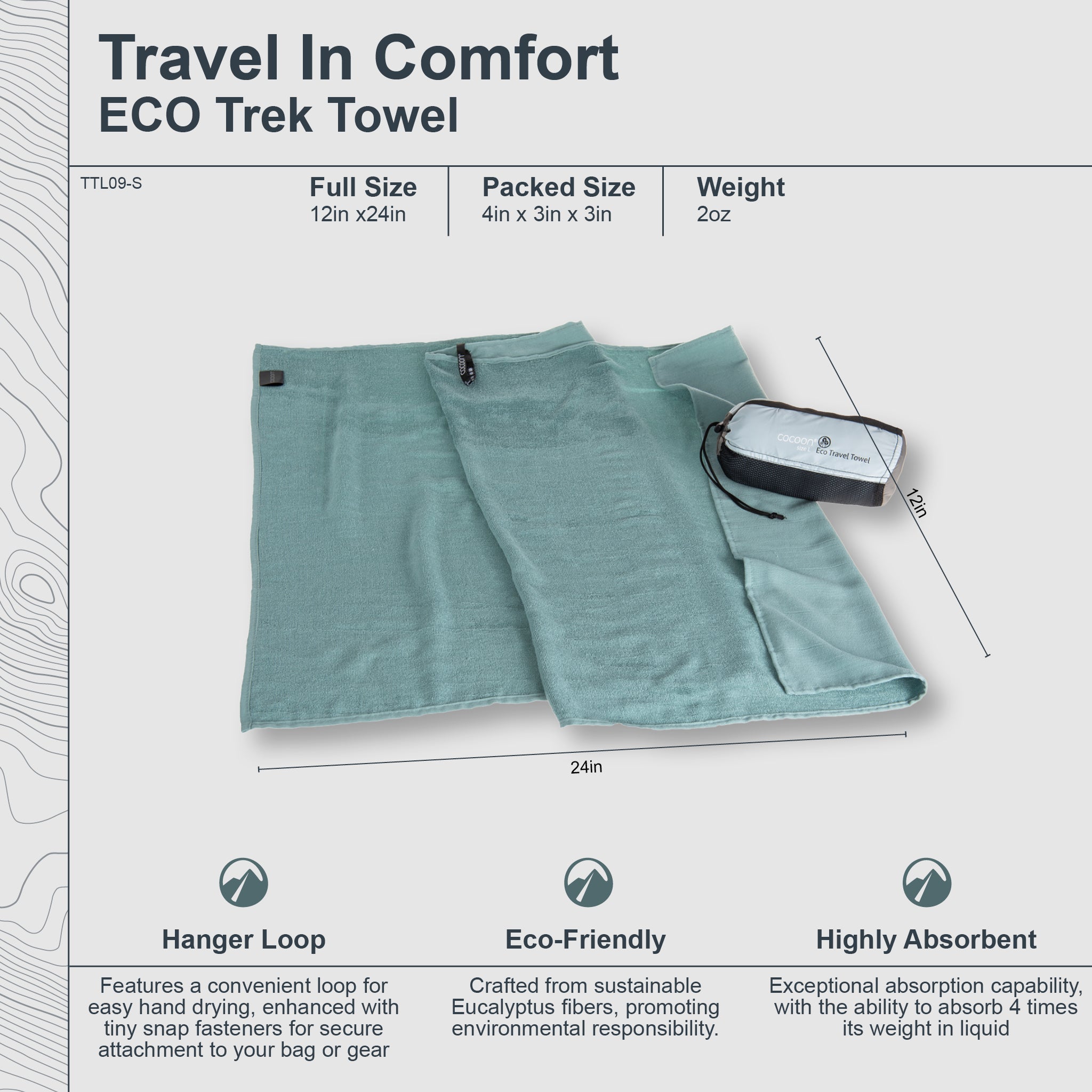 ECO Trek Towel - We The Collective