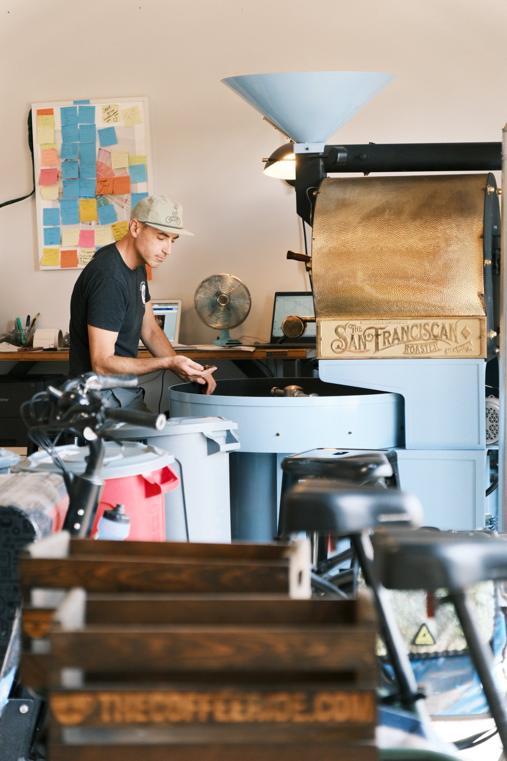 Mourning Brew Coffee bag from The Coffee Ride Coffee Roasting Co. featuring a whimsical design and rich coffee blend.
