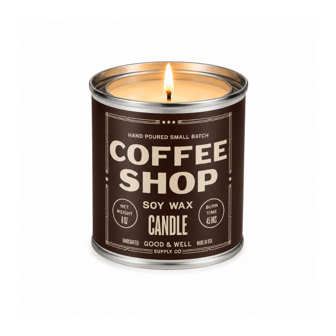 Coffee Shop Soy Candle - OVERLANDERS Outfitter