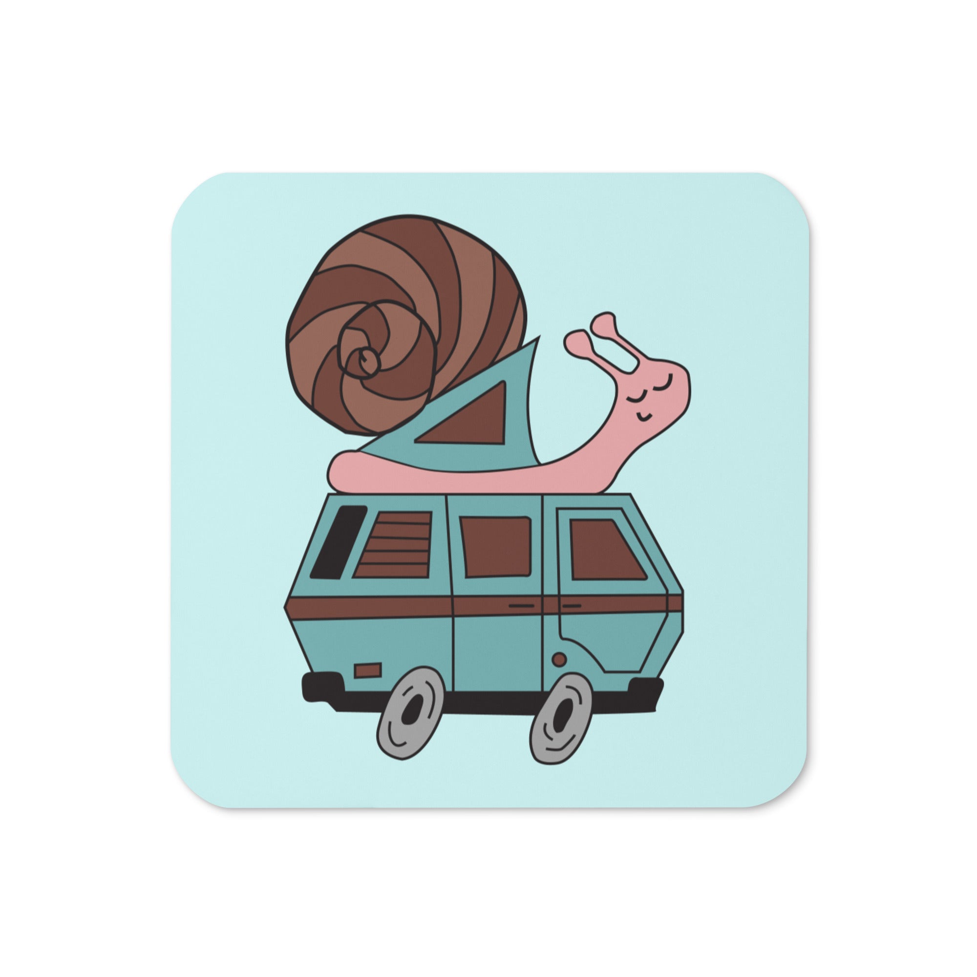 Sally Snail Cork-Back Coaster - OVERLANDERS Outfitter