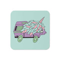 High-Top Hazel Unicorn Cork-Back Coaster - OVERLANDERS Outfitter