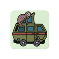 Stewie Sloth Cork-Back Coaster - OVERLANDERS Outfitter