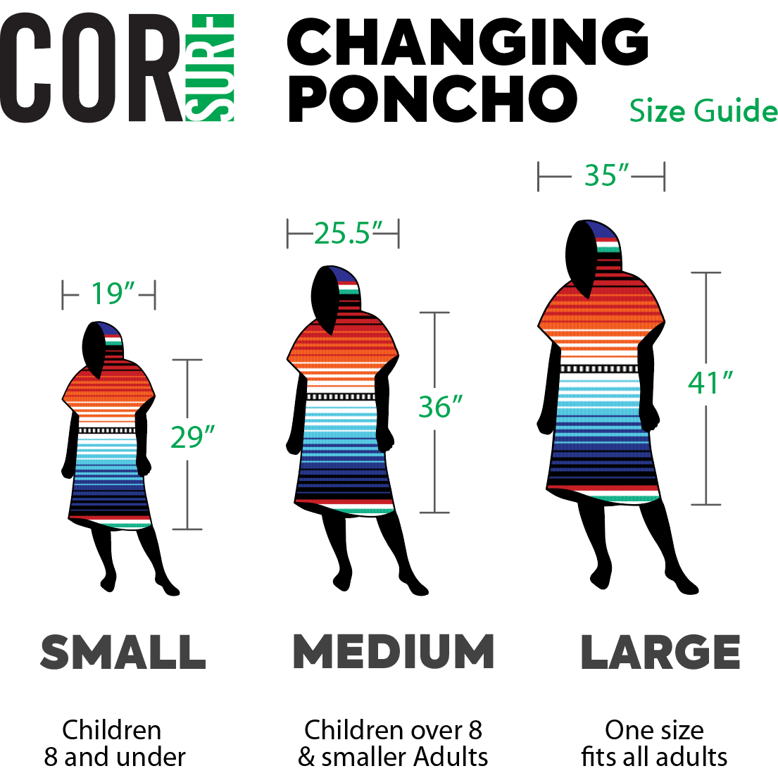 Tribal Tech Changing Poncho - Medium (Small Adults/Big Kids) - OVERLANDERS Outfitter