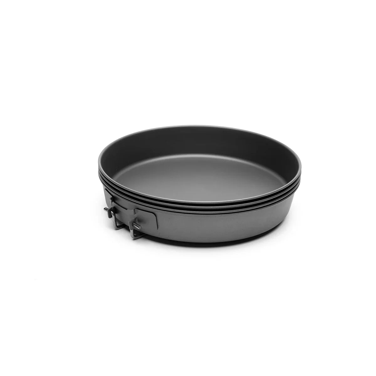 TOAKS Titanium D-165mm (6.5") Deep Pan Set 4 PCS | Ultralight Camping Cookware Set - OVERLANDERS Outfitter