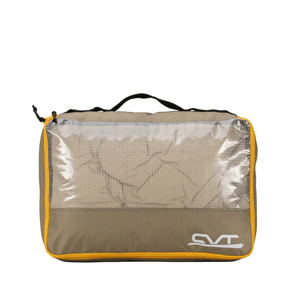 TRAPSKI CVT-Camping Cube, compact camping gear with multiple compartments for outdoor adventure and organization.