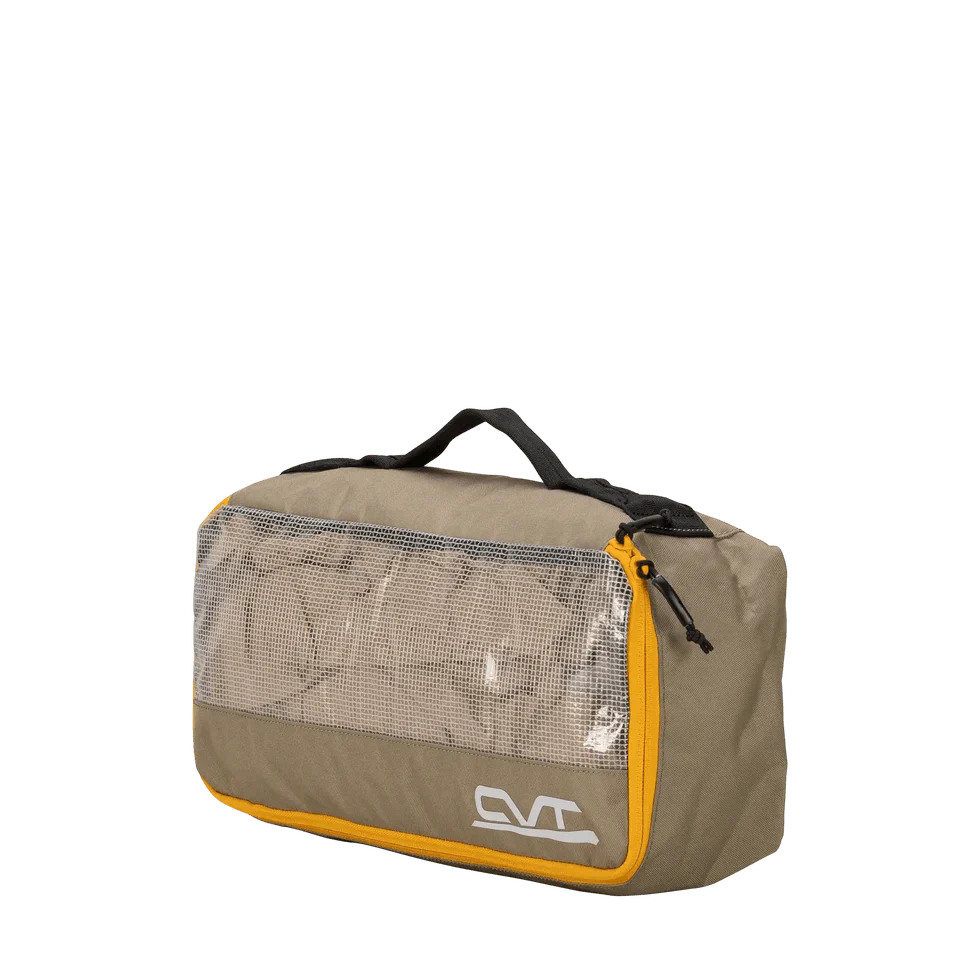 TRAPSKI CVT-Camping Cube, a compact outdoor camping cube with multiple compartments for gear storage and organization.