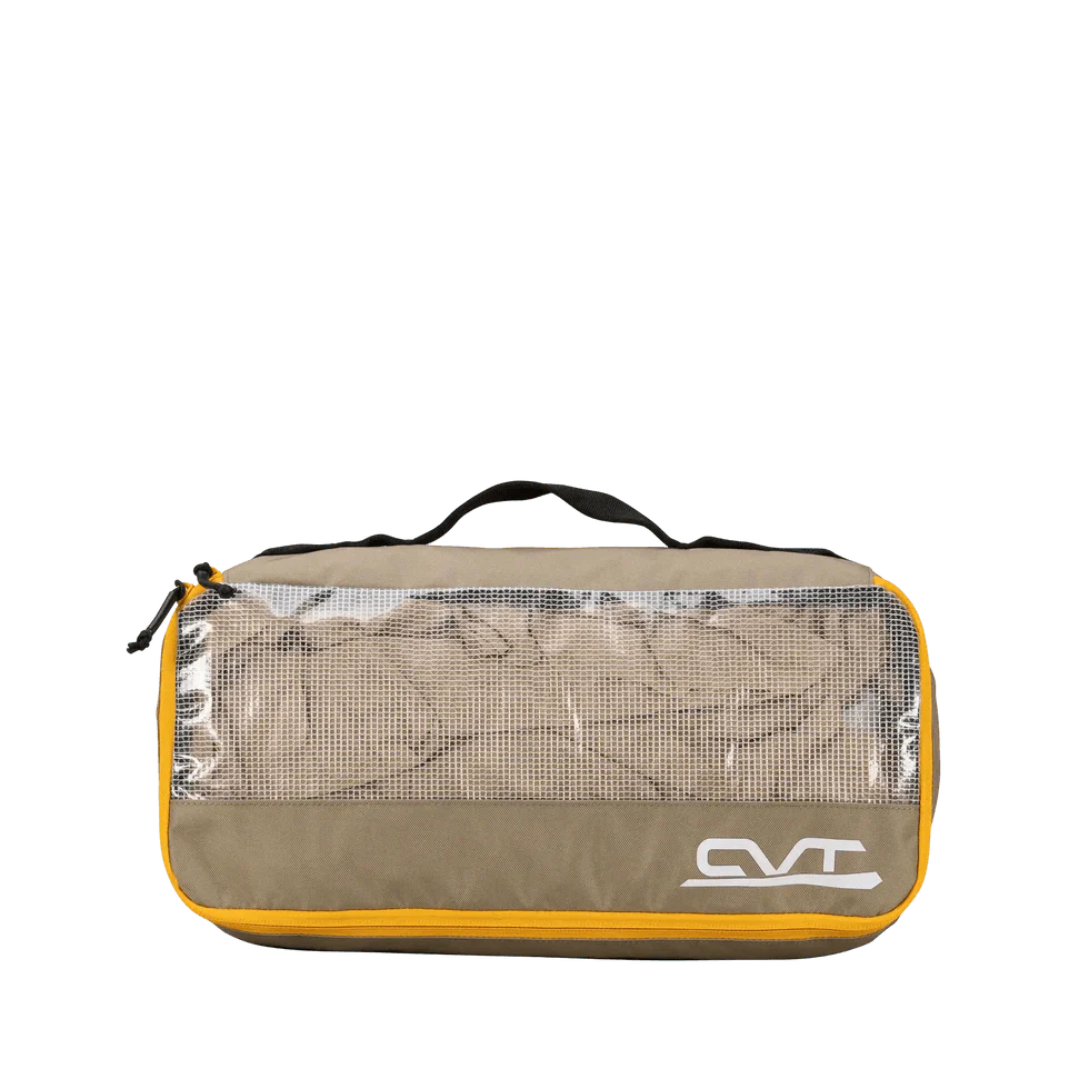 TRAPSKI CVT-Camping Cube, compact portable camping gear with multiple compartments, ideal for outdoor adventures and storage.