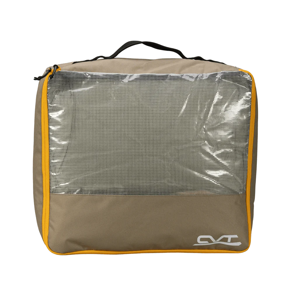TRAPSKI CVT-Camping Cube, compact camping gear with multiple compartments, ideal for outdoor adventures and storage.
