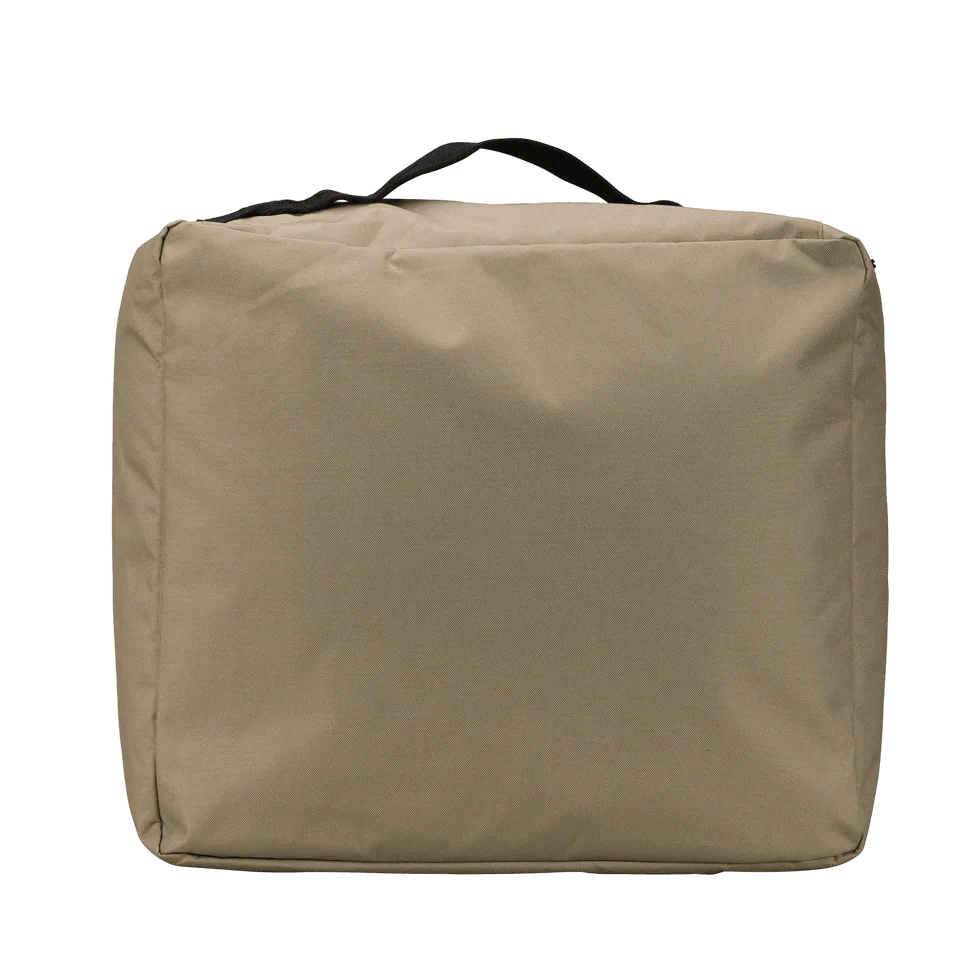 TRAPSKI CVT-Camping Cube, a compact multi-purpose camping gear cube with multiple compartments and durable fabric for outdoor use.