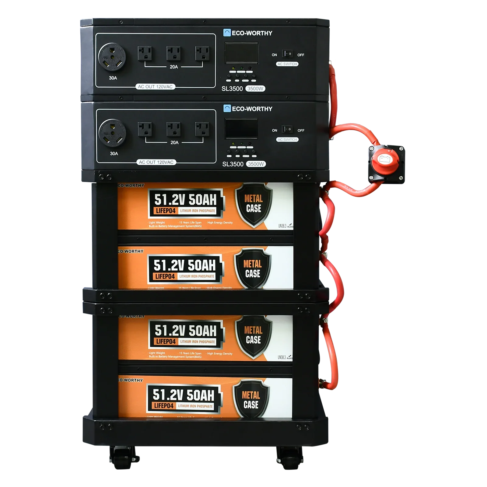 ECO-WORTHY SL3500 Stackable Power Station - We The Collective