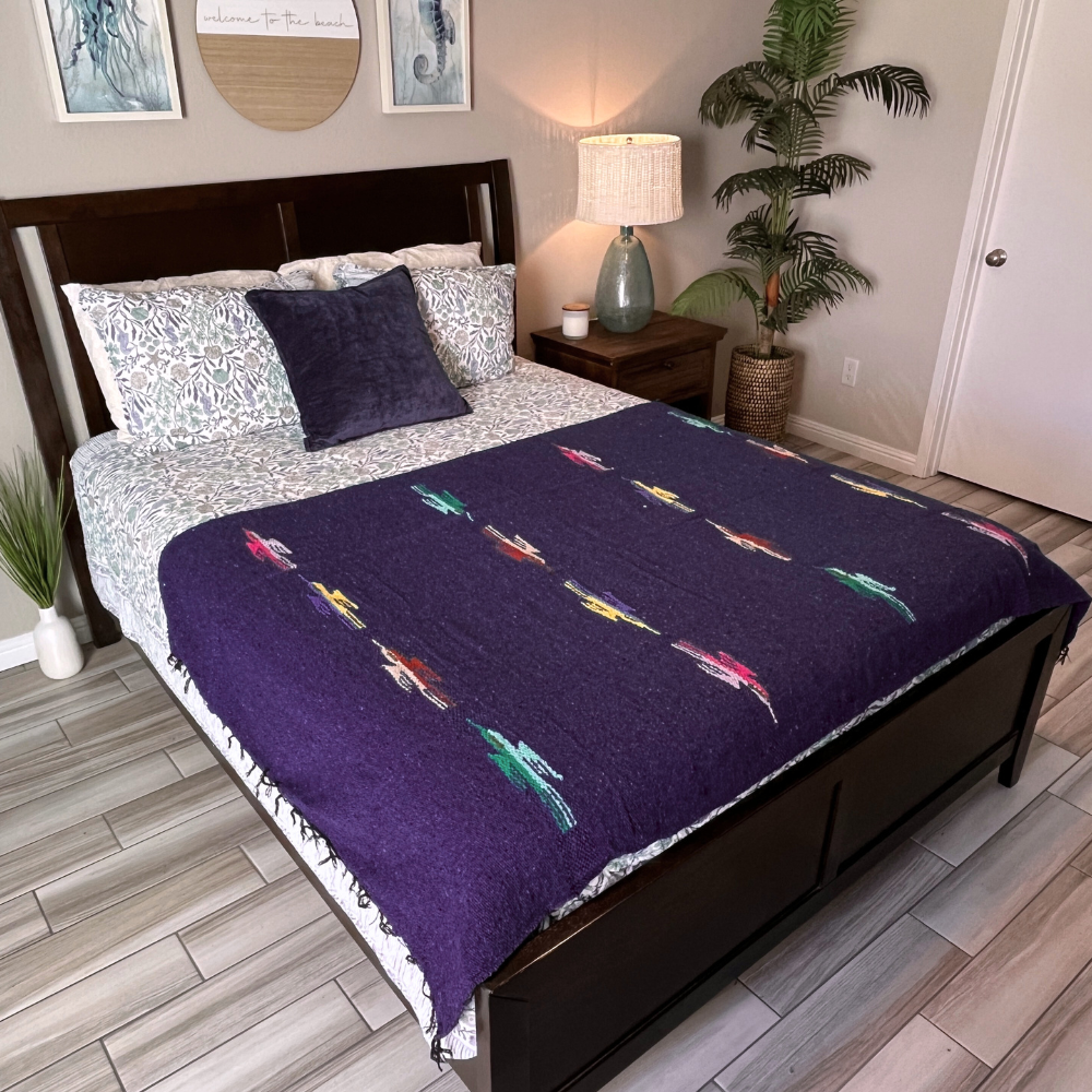 Purple Baja Thunderbird Blanket - OVERLANDERS Outfitter