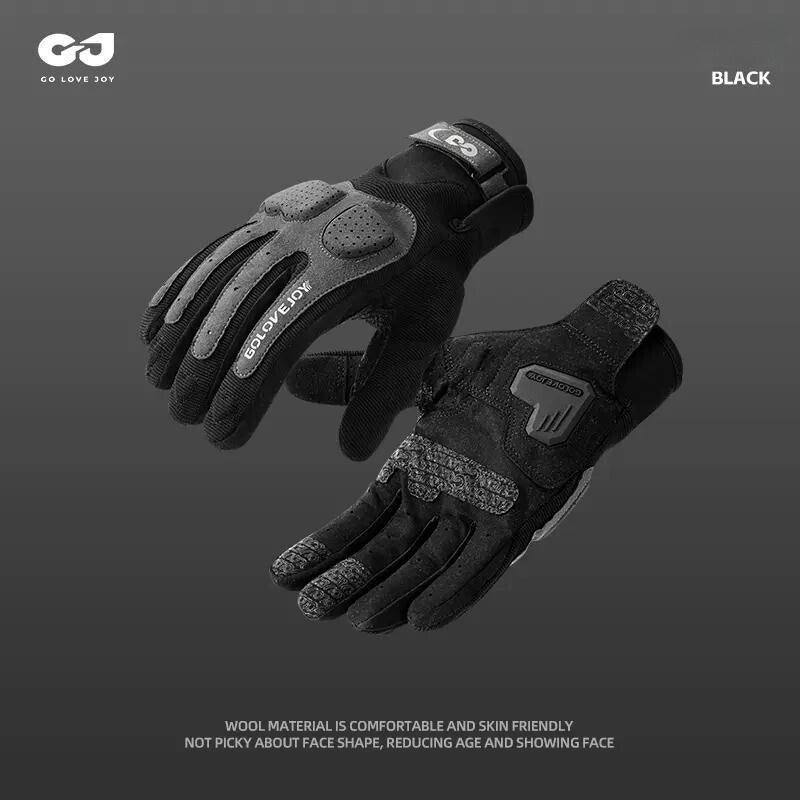 Bean's Moto Booth ColorGuard™ summer sun protection breathable motorcycle gloves showing lightweight fabric and reinforced palm design.