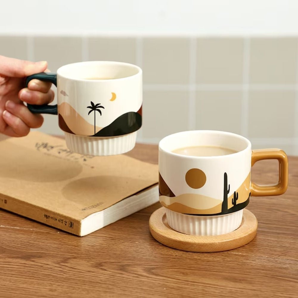 Tilley + Me Desert Vibe Artisanal Mug | Handcrafted Ceramic - OVERLANDERS Outfitter