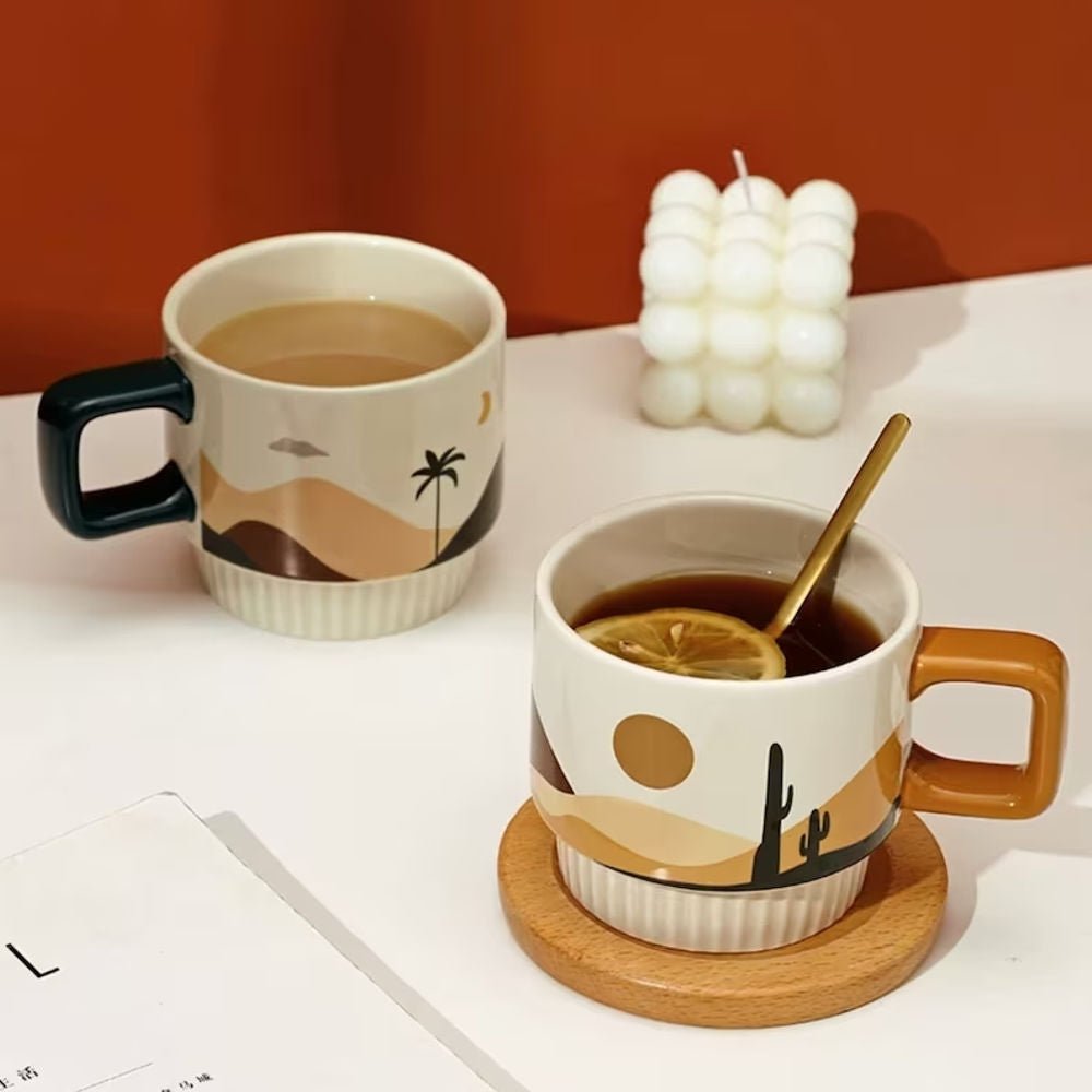 Tilley + Me Desert Vibe Artisanal Mug | Handcrafted Ceramic - OVERLANDERS Outfitter