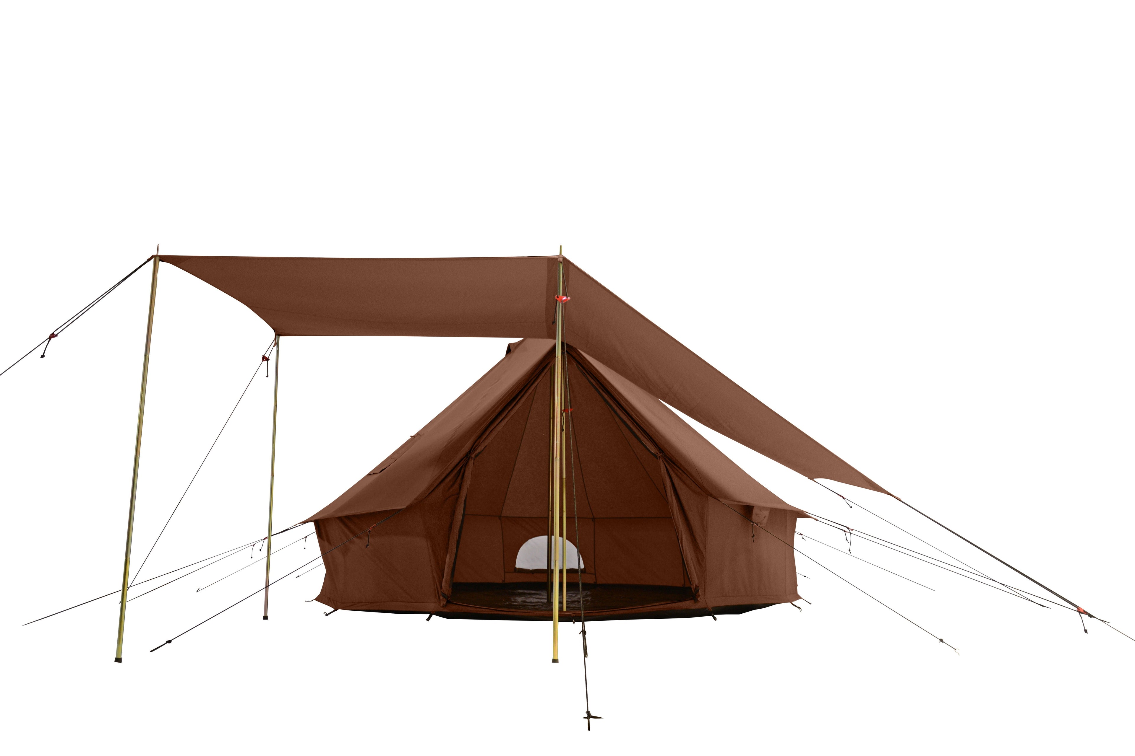 13'/16'/20' Regatta Bell Tent Awning - OVERLANDERS Outfitter