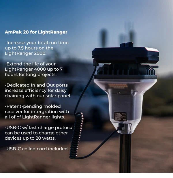 Devos AMPak 20 Portable Power Bank - OVERLANDERS Outfitter