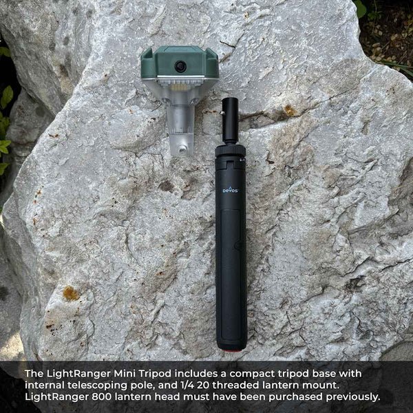 Devos Mini Tripod with Quarter 20 Mount - OVERLANDERS Outfitter
