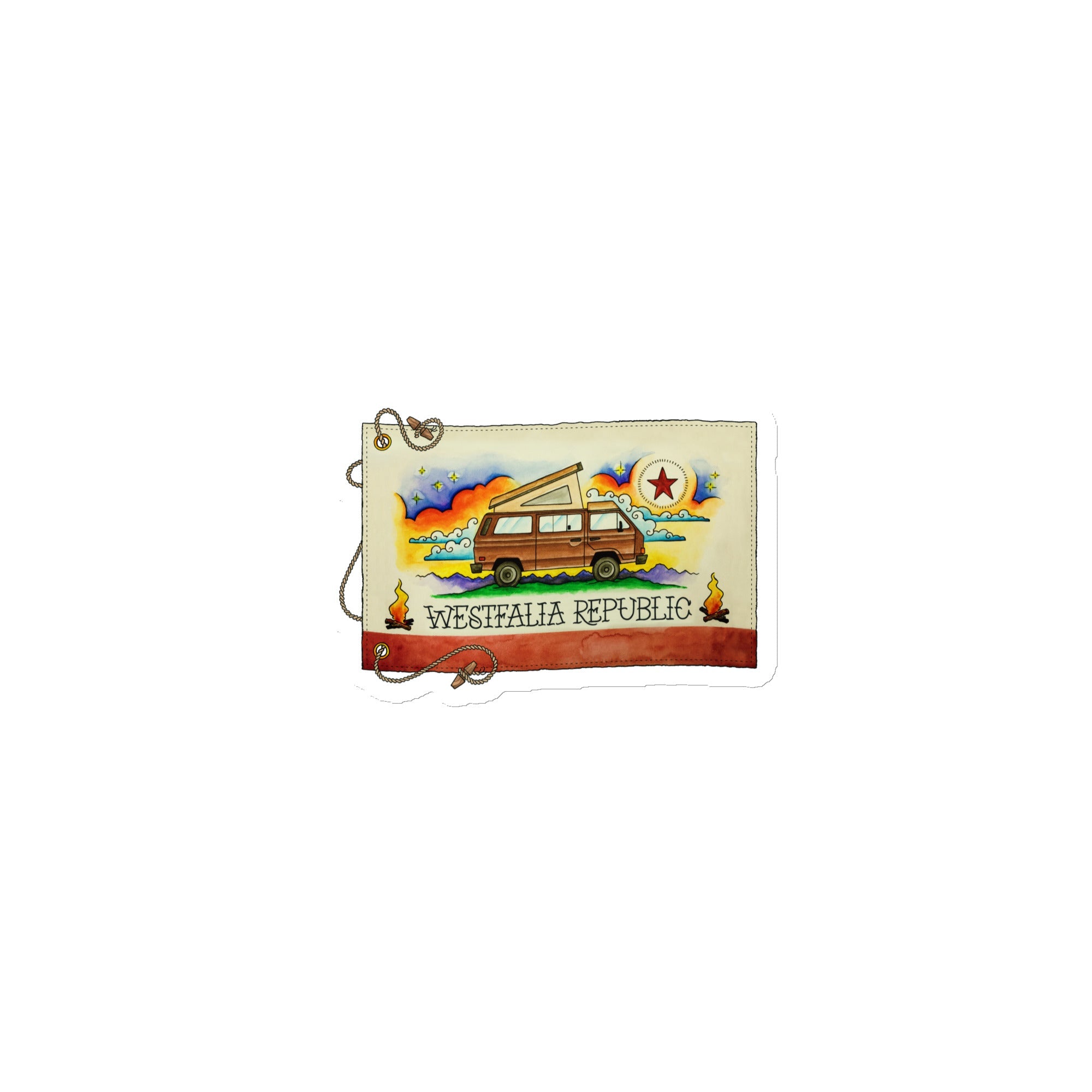 Westfalia Republic Magnet - OVERLANDERS Outfitter
