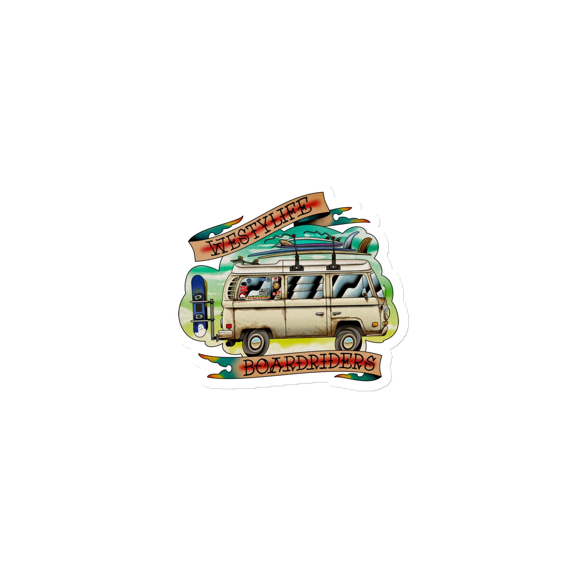 Westy Life Boardriders Magnet - OVERLANDERS Outfitter