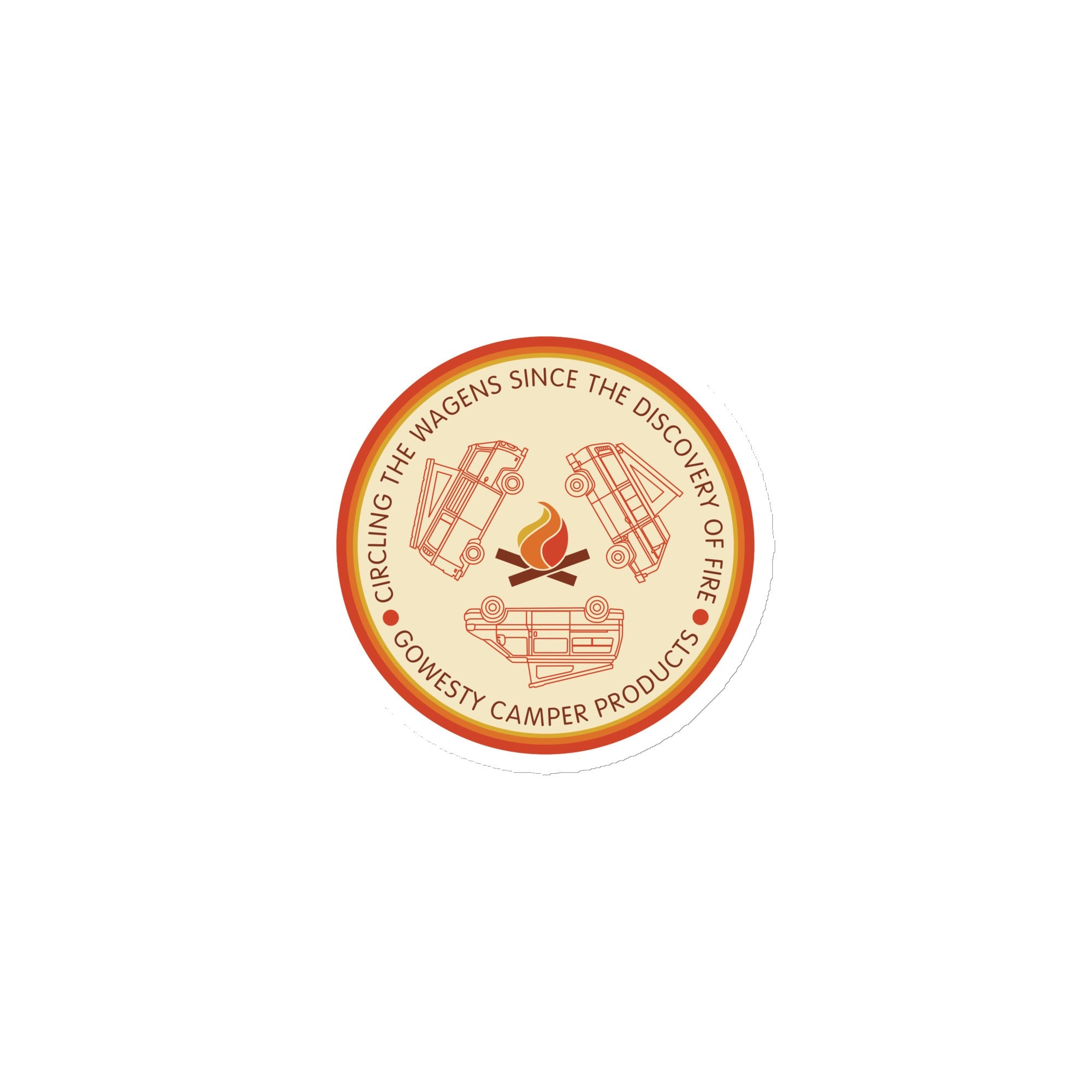 Circle the Wagens Magnet - OVERLANDERS Outfitter