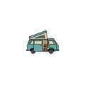 Dog in Van Magnet - OVERLANDERS Outfitter
