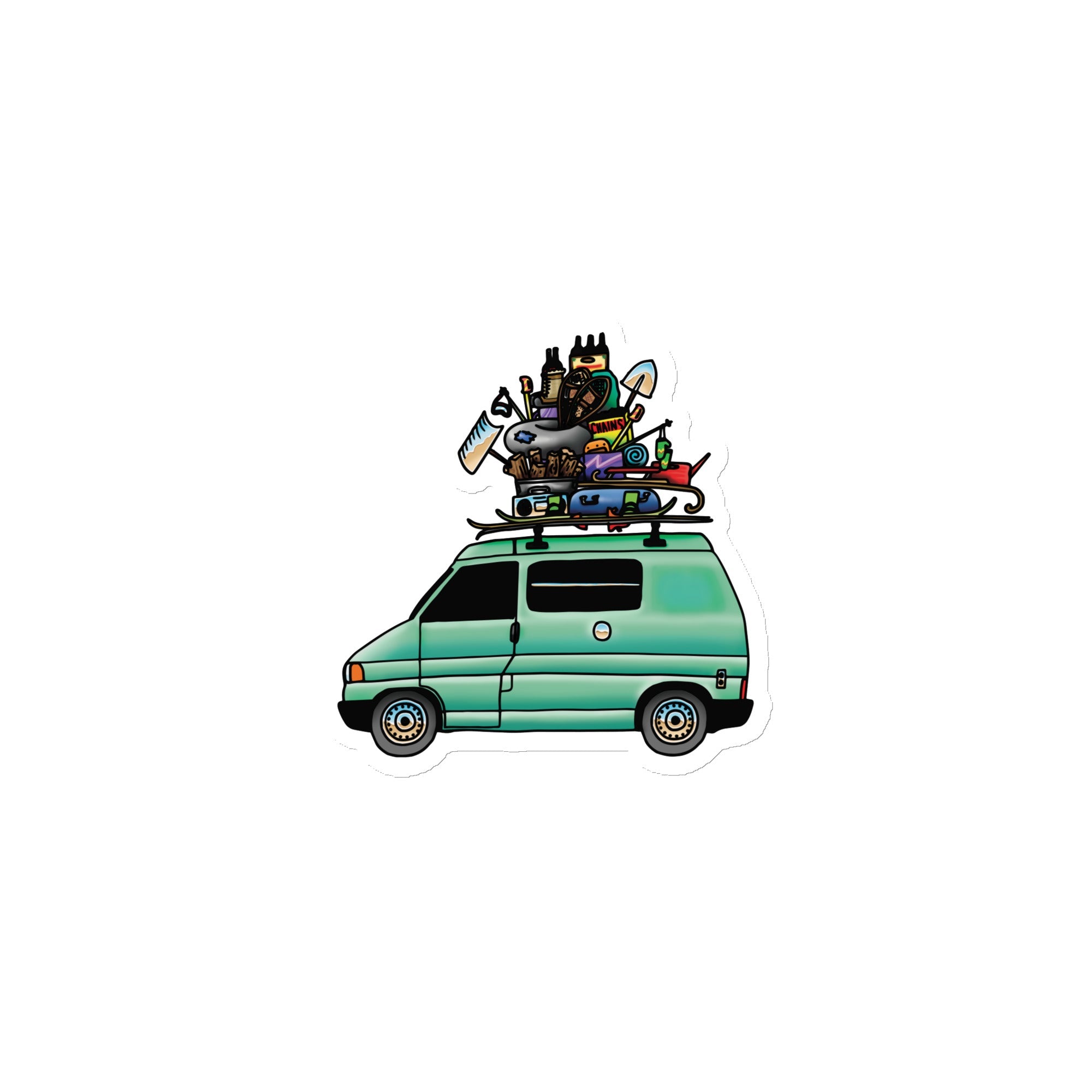 RAD Eurovan Magnet - OVERLANDERS Outfitter