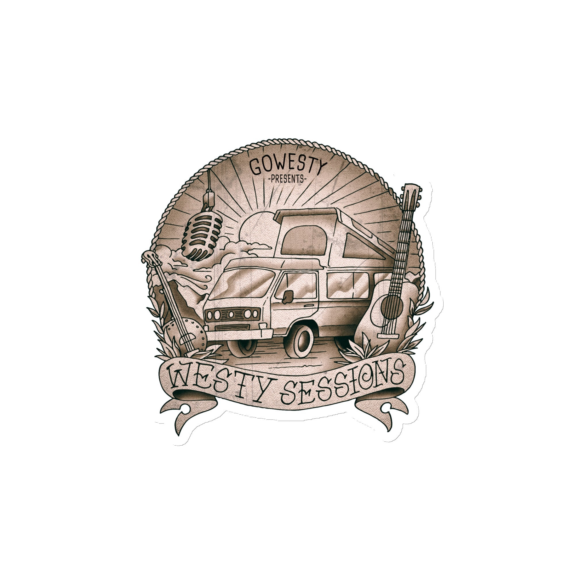 Westy Sessions Magnet - OVERLANDERS Outfitter