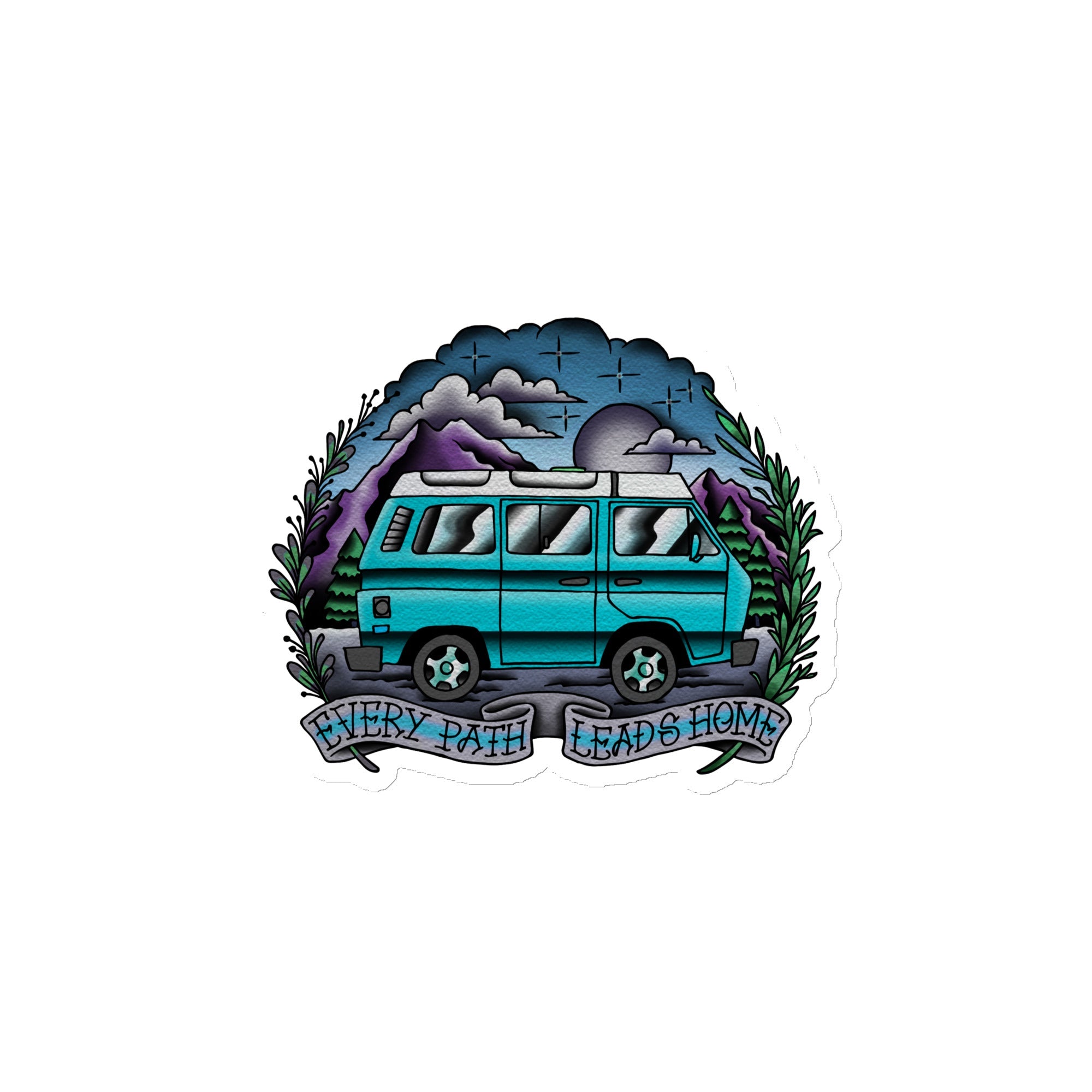 Every Path Leads Home Magnet - OVERLANDERS Outfitter