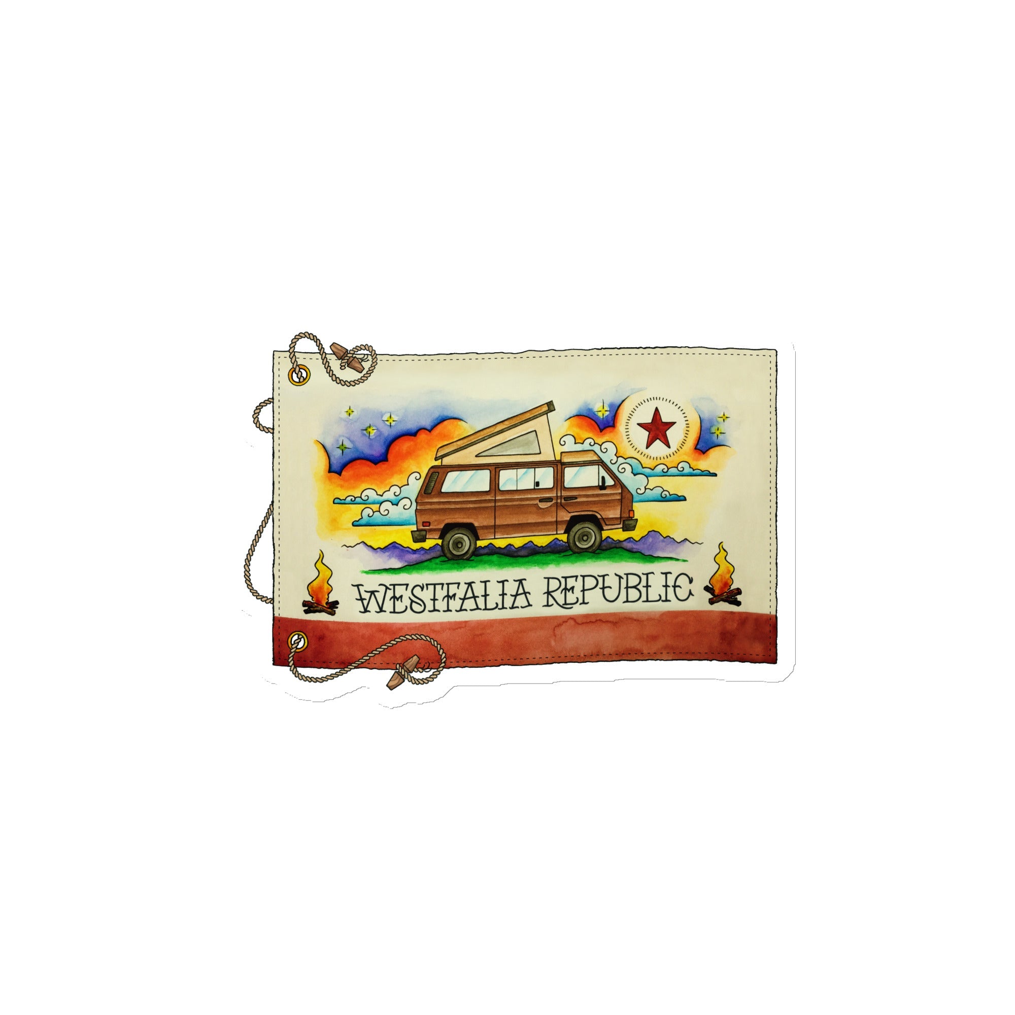 Westfalia Republic Magnet - OVERLANDERS Outfitter