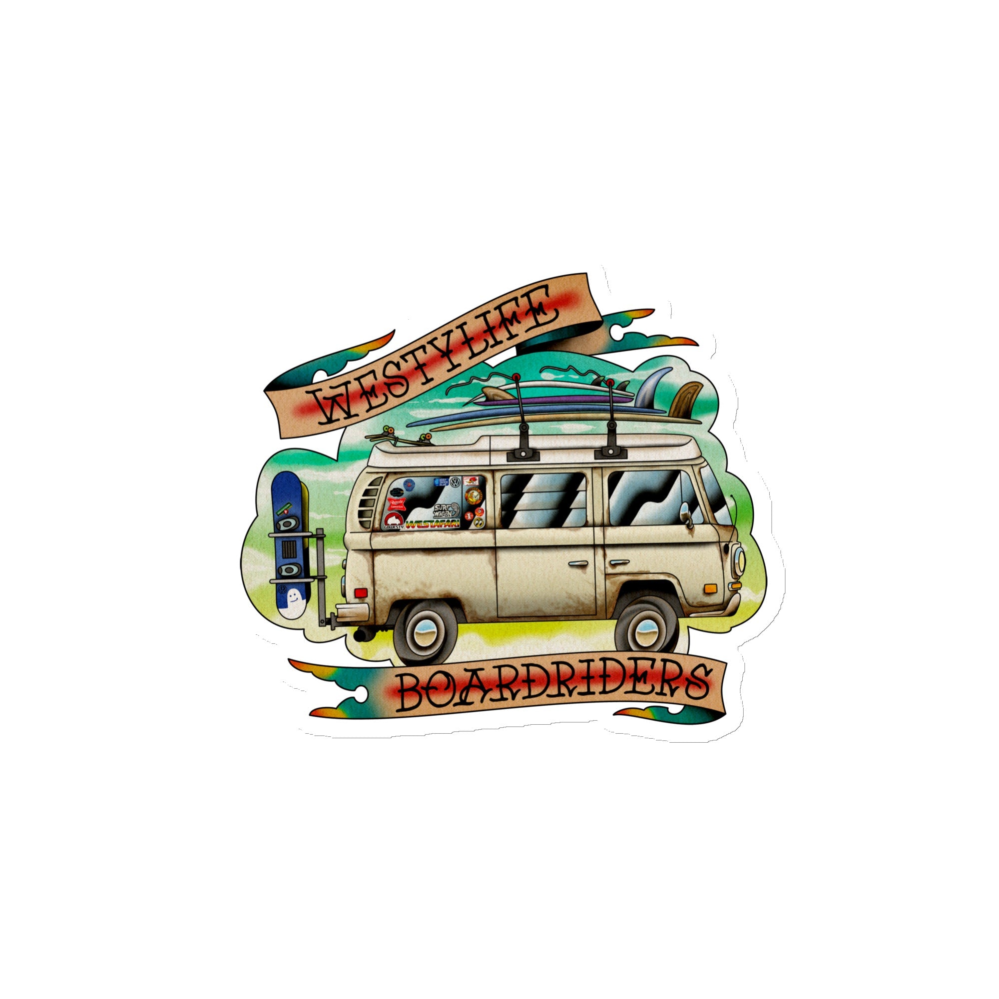 Westy Life Boardriders Magnet - OVERLANDERS Outfitter