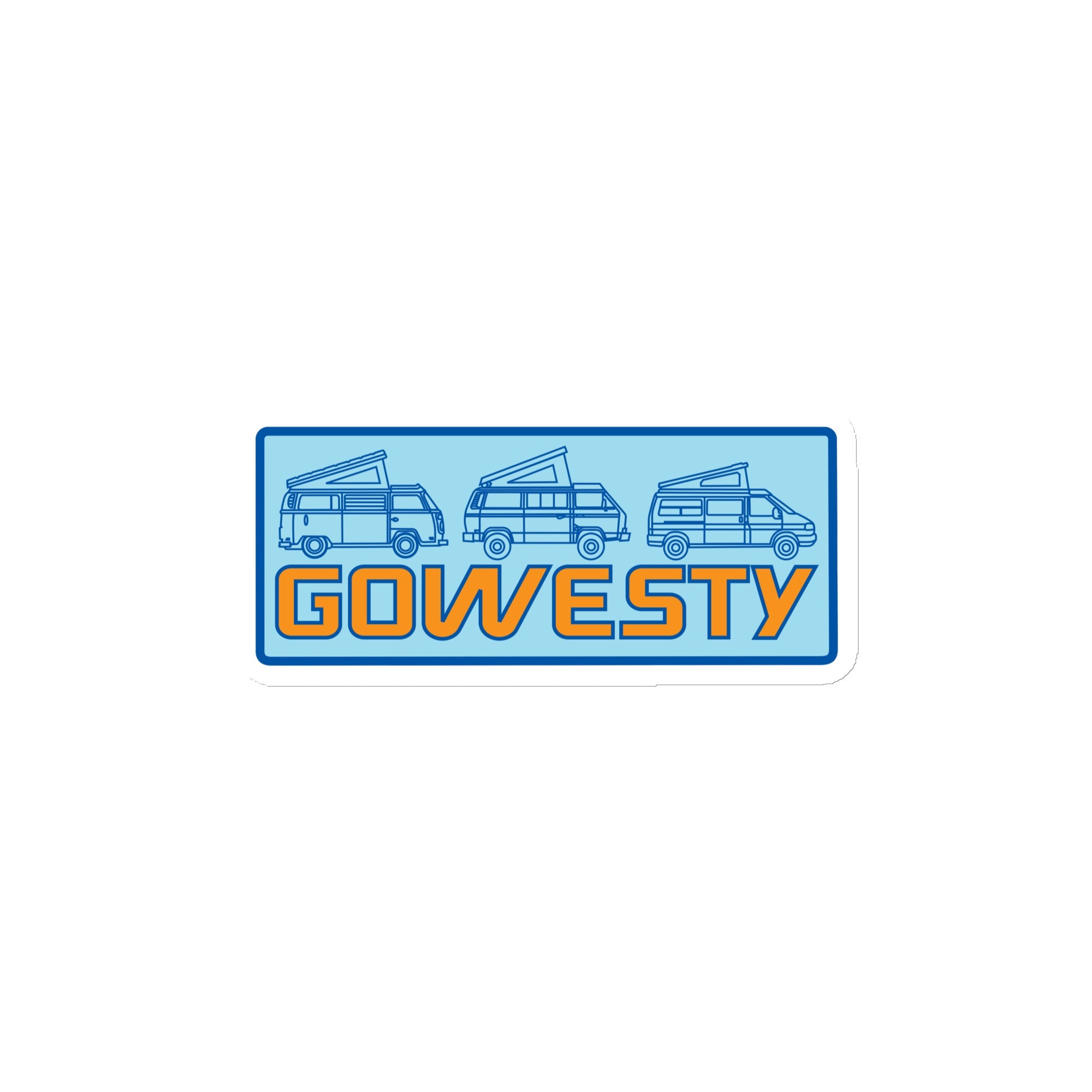 Van Line-Up Magnet - OVERLANDERS Outfitter