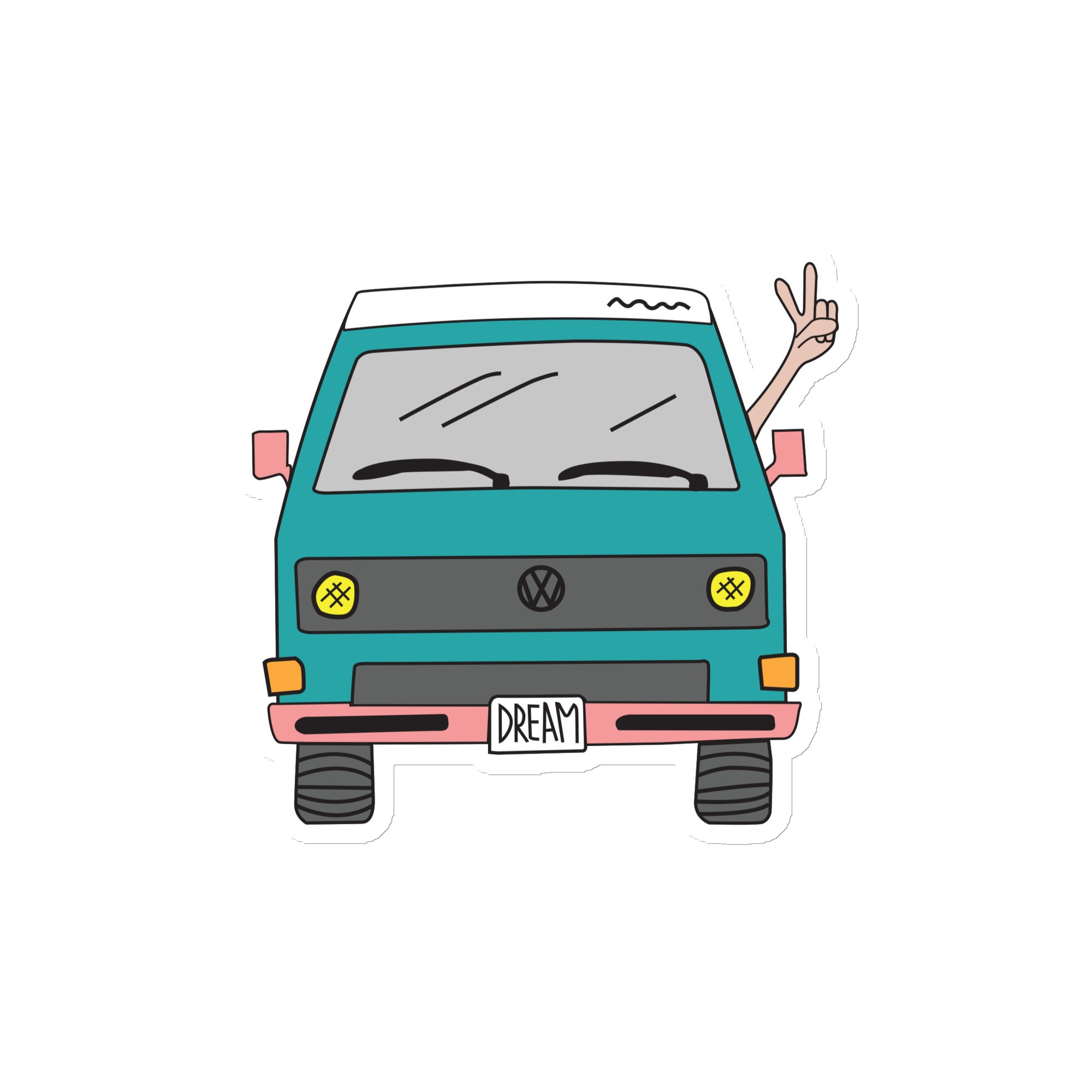 Dream Machine Magnet - OVERLANDERS Outfitter