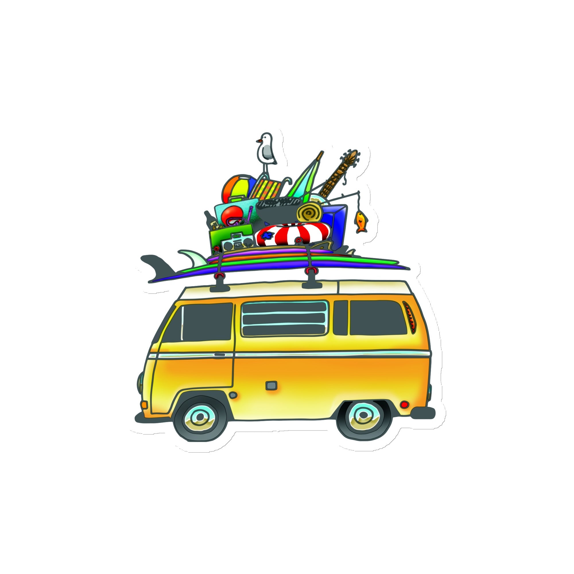 RAD Bus Magnet - OVERLANDERS Outfitter