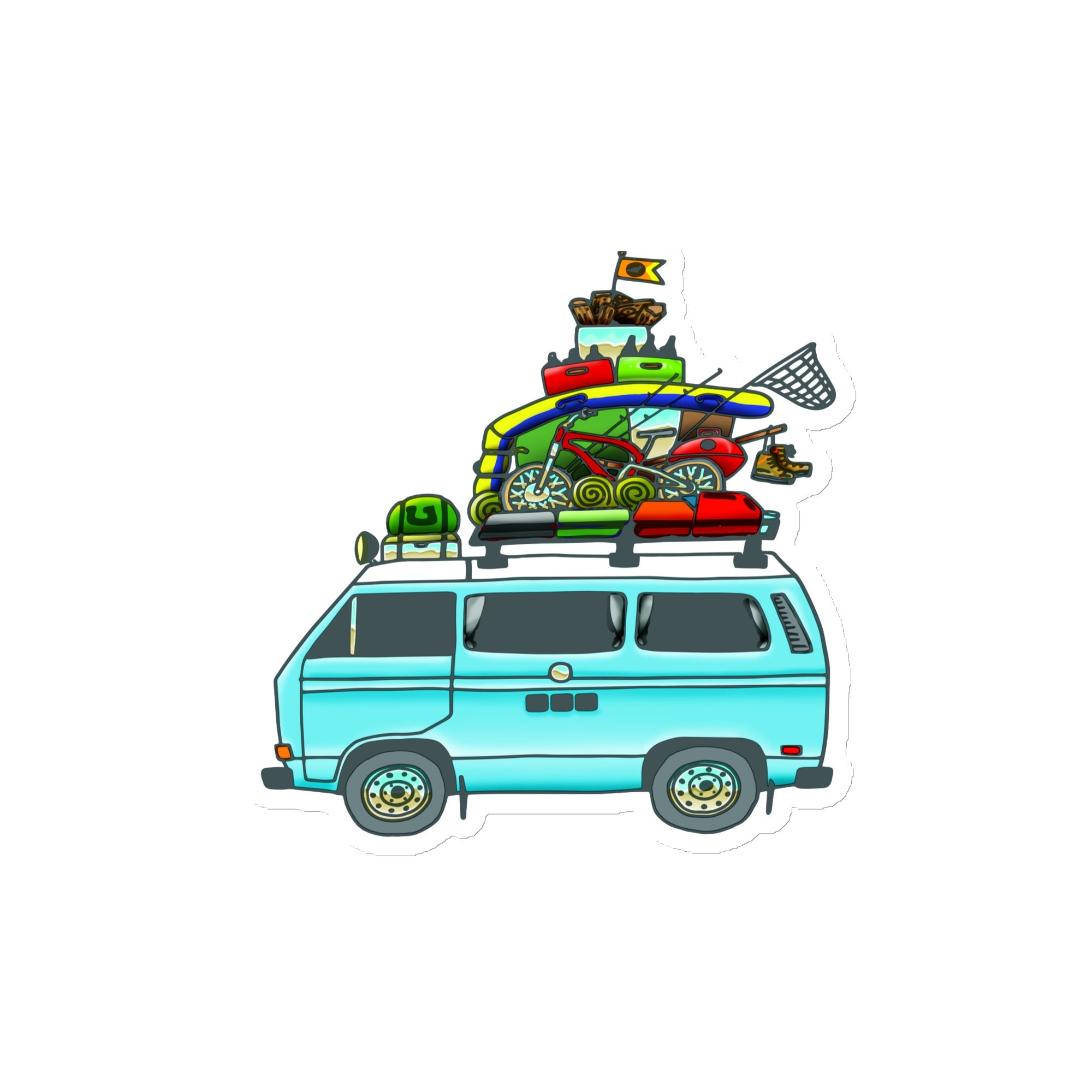RAD Vanagon Magnet - OVERLANDERS Outfitter