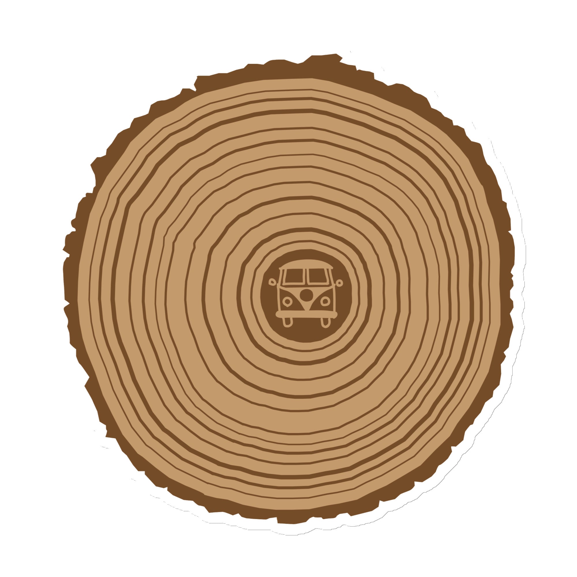 Origin Tree Ring Magnet - OVERLANDERS Outfitter