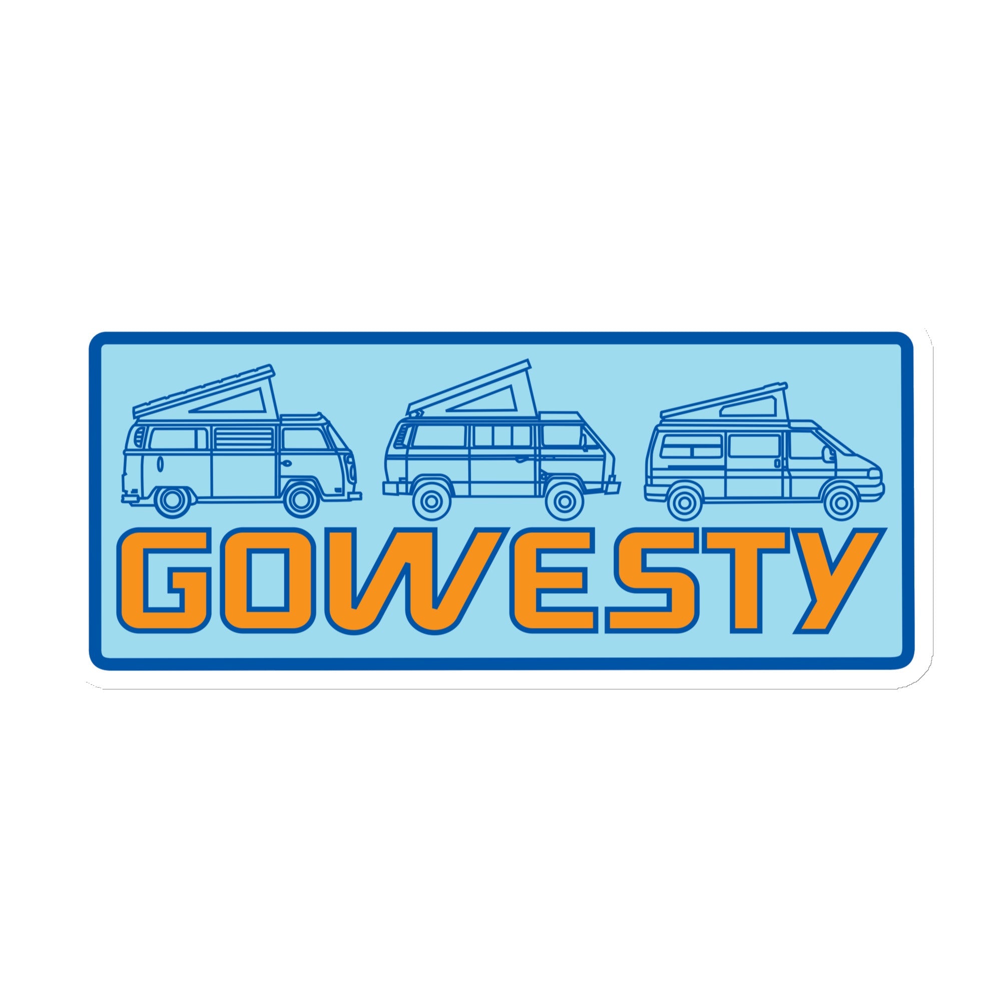 Van Line-Up Magnet - OVERLANDERS Outfitter