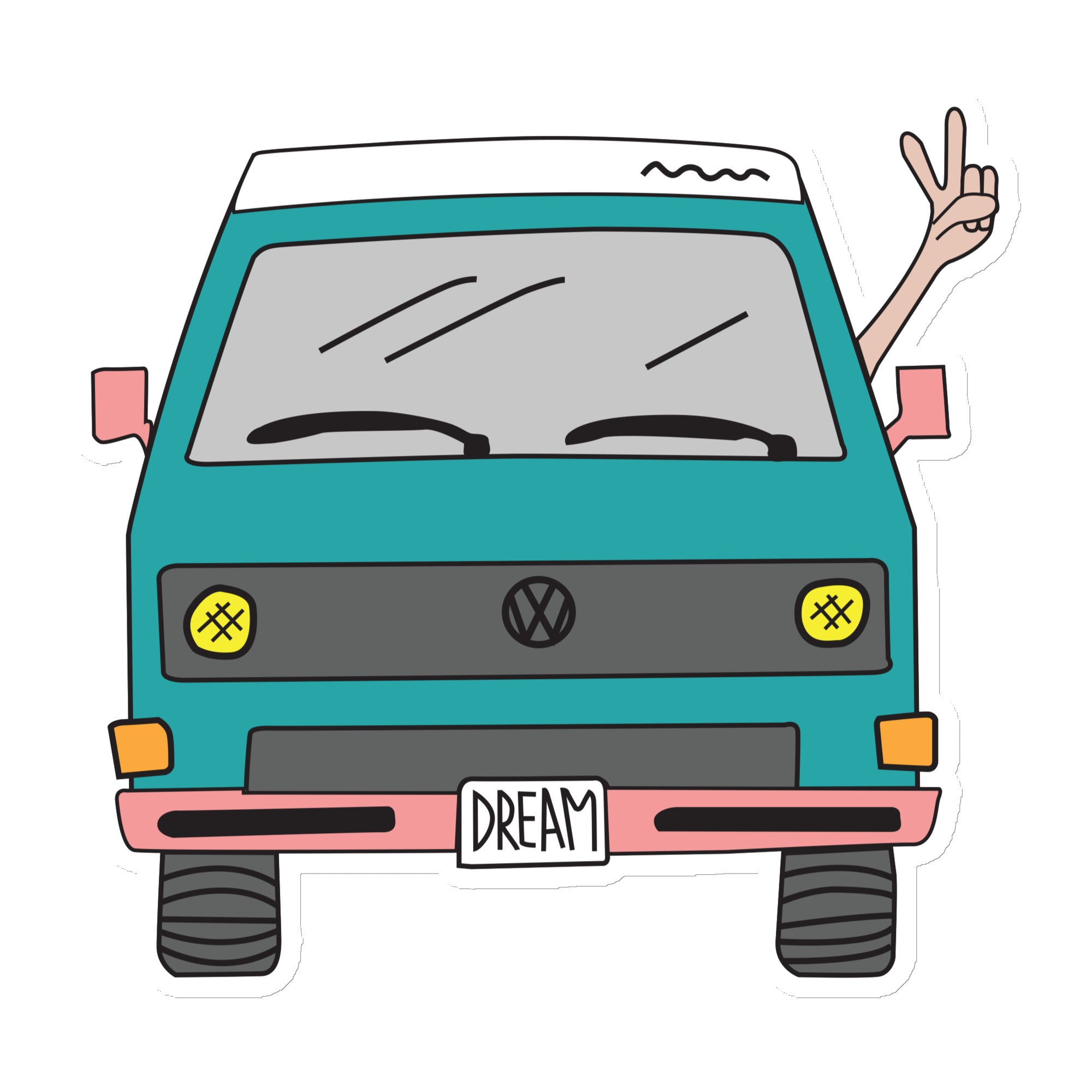 Dream Machine Magnet - OVERLANDERS Outfitter