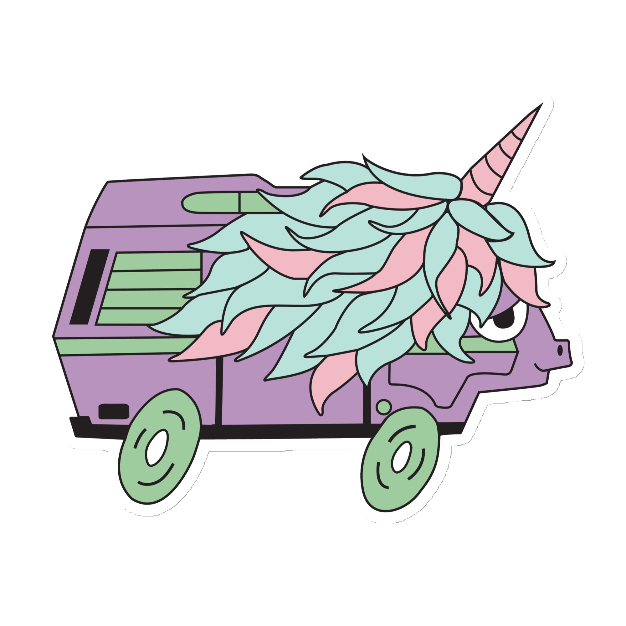 High-Top Hazel Unicorn Magnet - OVERLANDERS Outfitter