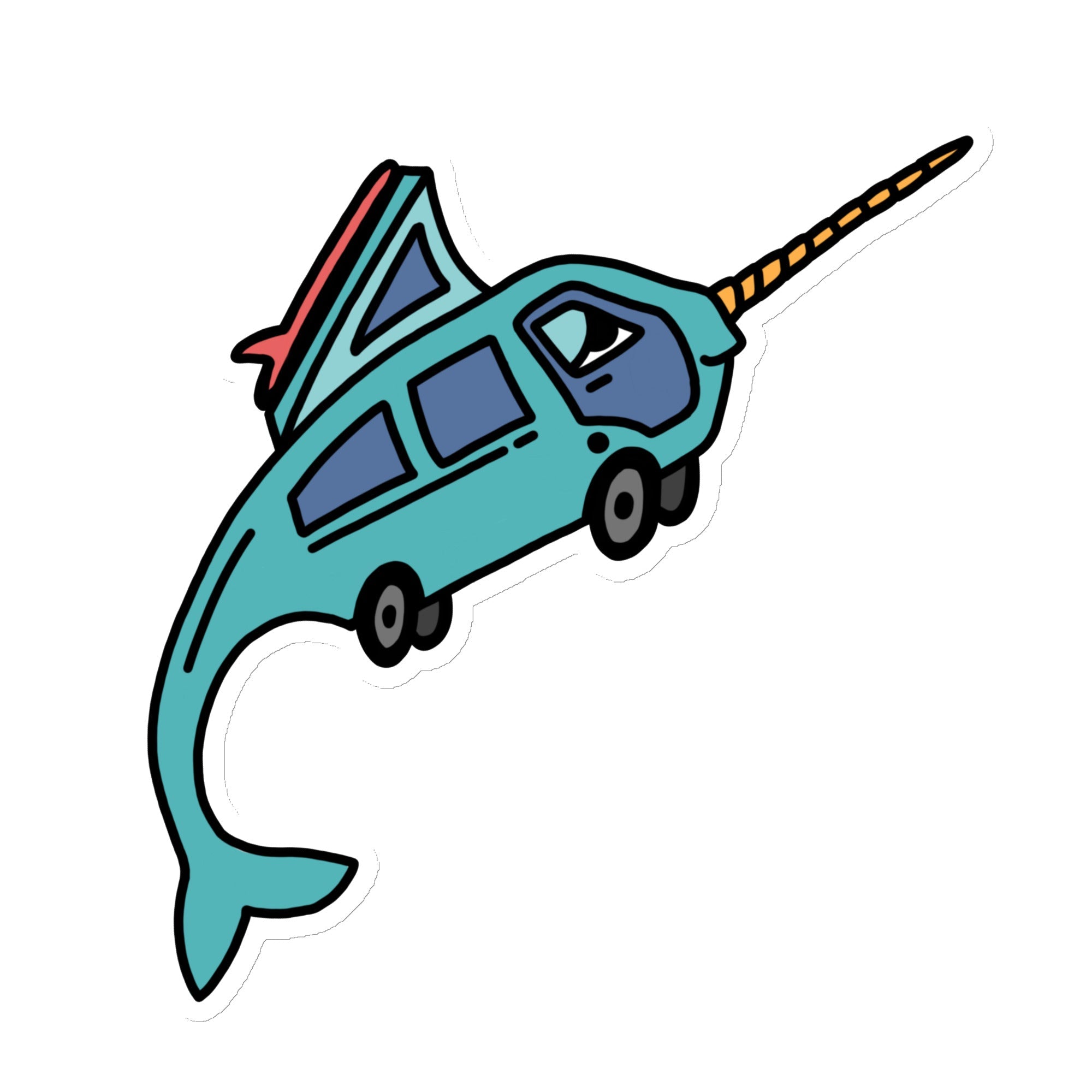 Narwhal Ned Magnet - OVERLANDERS Outfitter