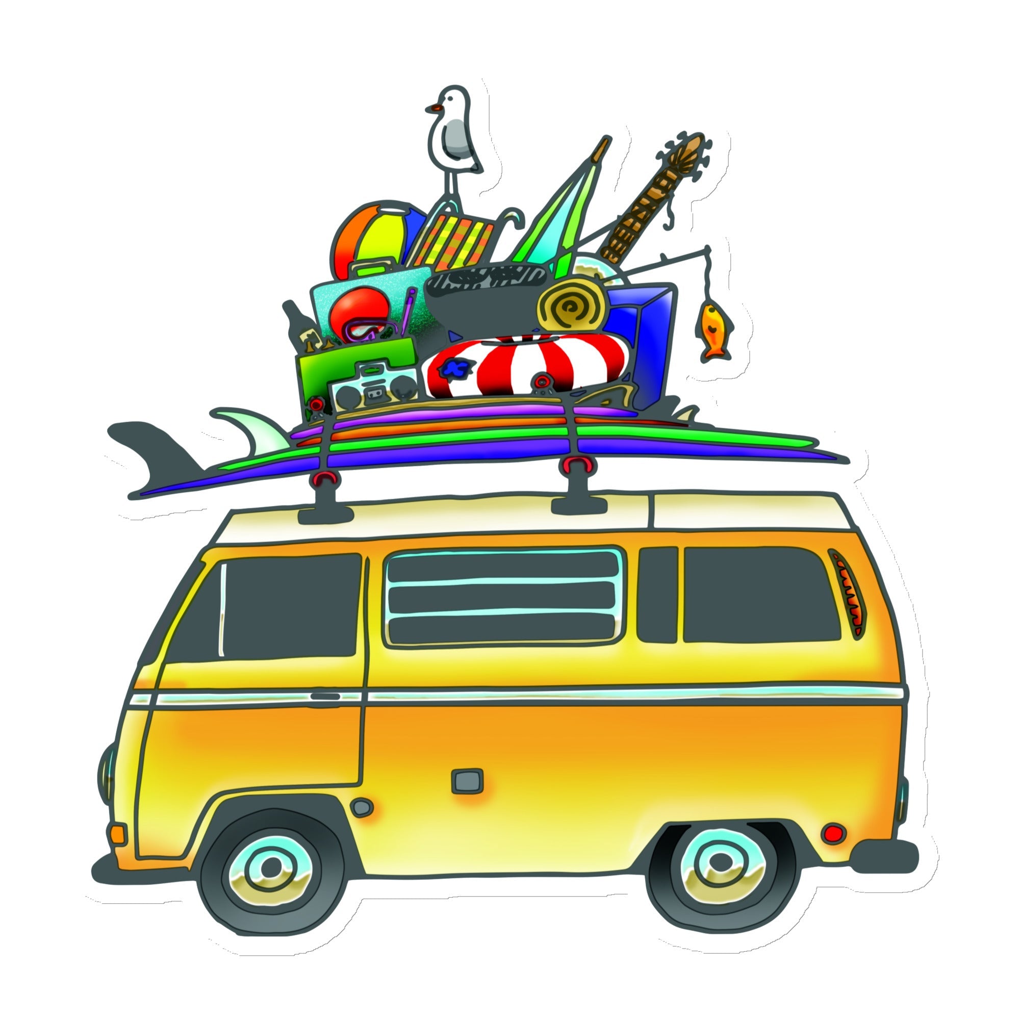 RAD Bus Magnet - OVERLANDERS Outfitter