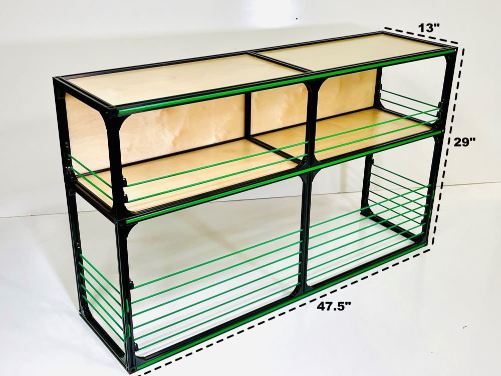 Van Wheel Well Shelving - Camper Van Conversion DIY Kit - OVERLANDERS Outfitter