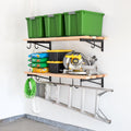 2' x 4' DIY Wall Shelf Brackets | Heavy Duty Garage Wall Shelves - OVERLANDERS Outfitter
