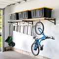 2' x 8' DIY Wall Shelf Brackets | Heavy Duty Garage Wall Shelf - OVERLANDERS Outfitter