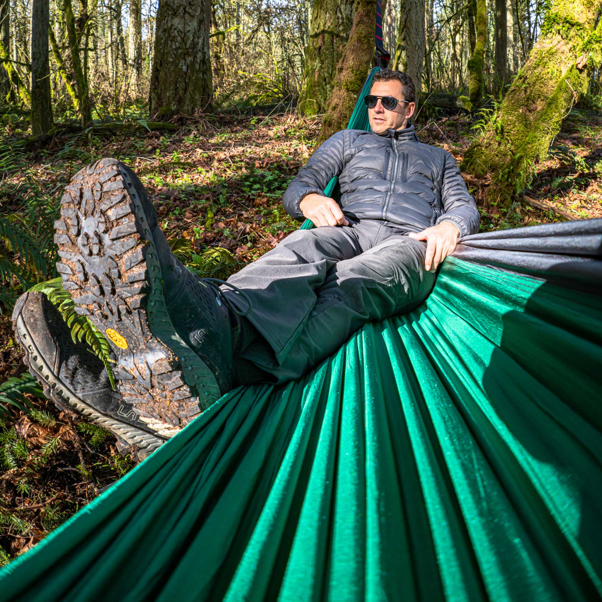 Double Deluxe Hammock w/Straps - OVERLANDERS Outfitter