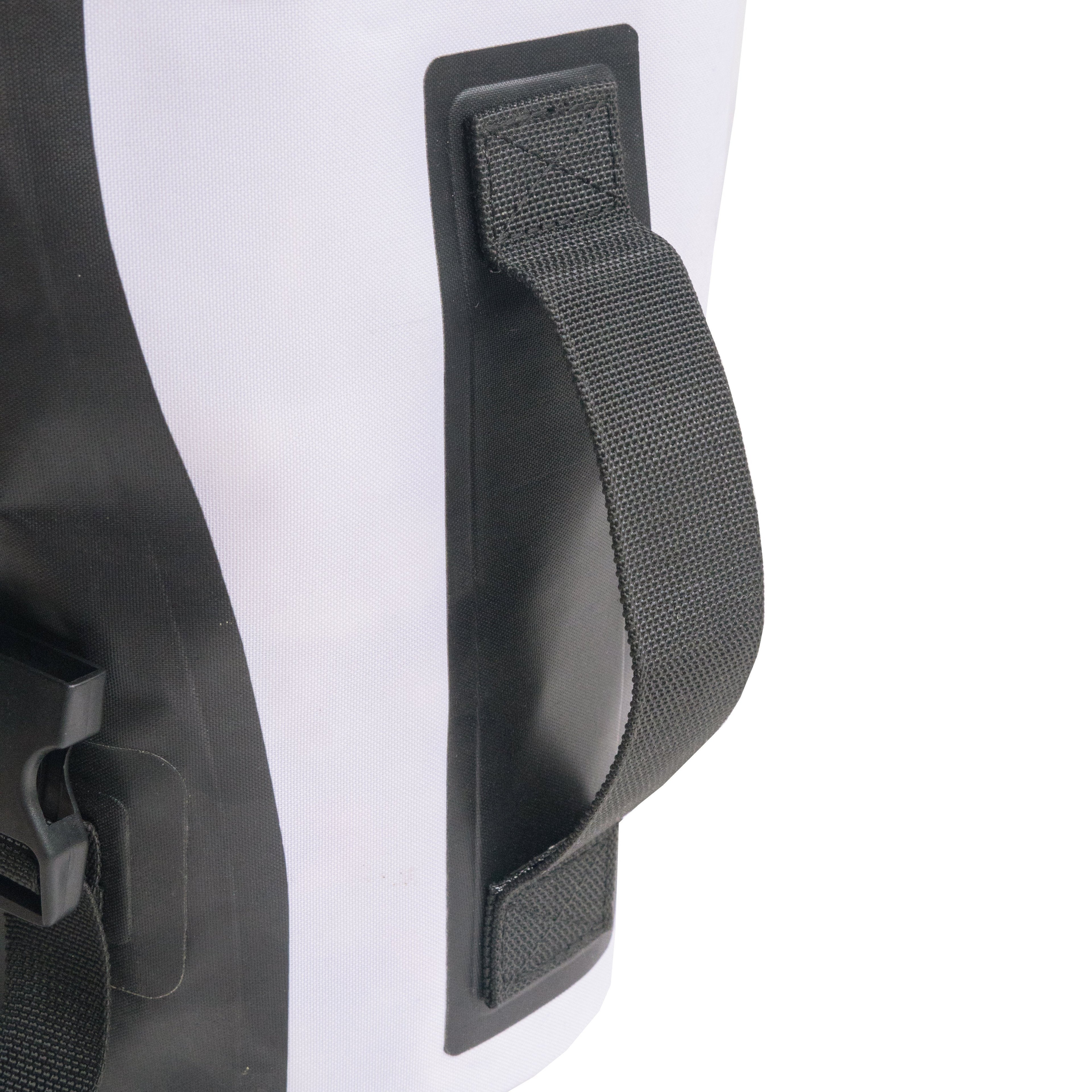 Dog Helios Grazer waterproof outdoor travel dry food dispenser bag by Pet Life, featuring a durable, compact design for pets on the go.