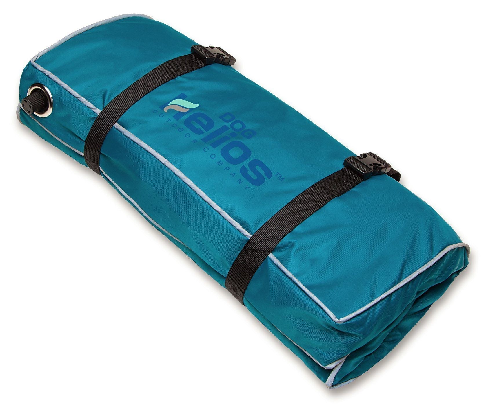 Pet Life Helios Aero-Inflatable waterproof folding dog bed, outdoor camping and travel pet lounge, lightweight and portable.